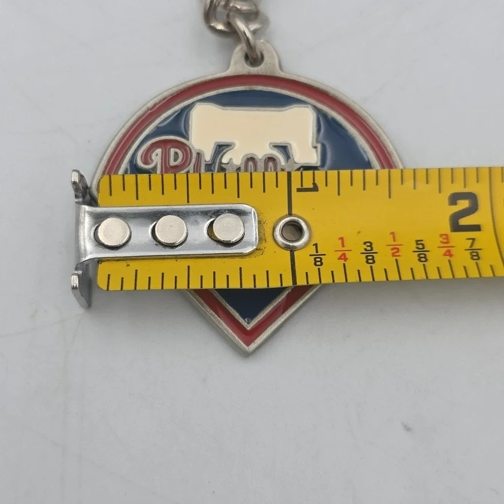 Vintage Philadelphia Phillies Authentic MLB Pewter Key Chain 1992